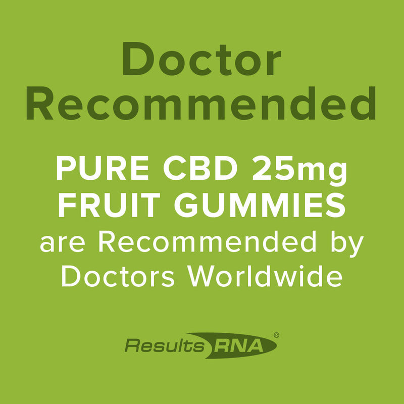 Pure CBD Gummies 30 Count 25Mg Each